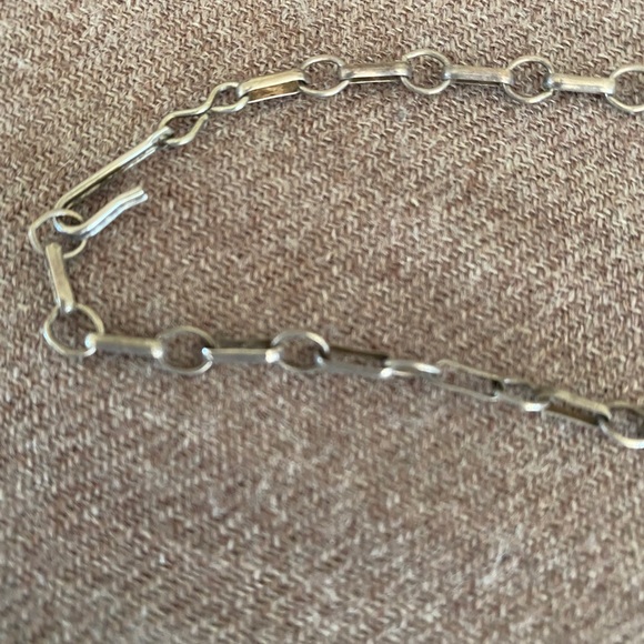 OM Charm 18k Gold Plated with Silver Tone Chain - Picture 6 of 6